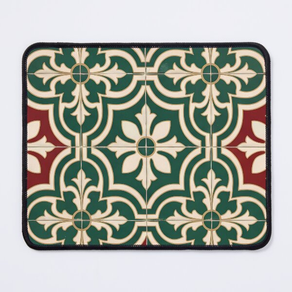 Item preview, Atalanta Vintage Italian Heritage Renaissance Damask Landmarks Pattern designed and sold by ART ATTACK ZONE.