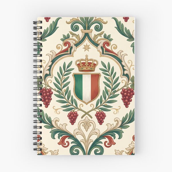 Item preview, Parma Vintage Italian Heritage Renaissance Damask Landmarks Pattern designed and sold by ART ATTACK ZONE.