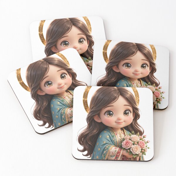 Item preview, Holy Mary With Roses Chibi III designed and sold by NoticasDeFe.