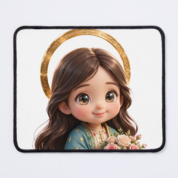 Item preview, Holy Mary With Roses Chibi III designed and sold by NoticasDeFe.