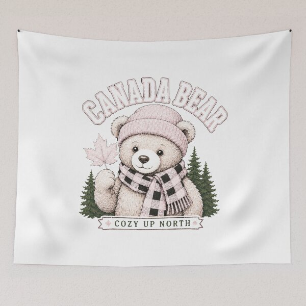 Item preview, Canada Bear Wilderness and True North Wildlife Art designed and sold by AMICO77.