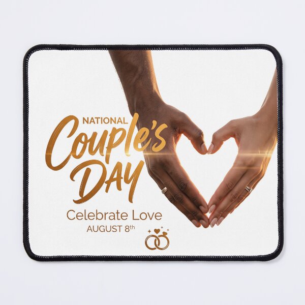 Item preview, National Couples Day Elegant Heart Hands Romantic Vibe designed and sold by Pride Emblem Prints.