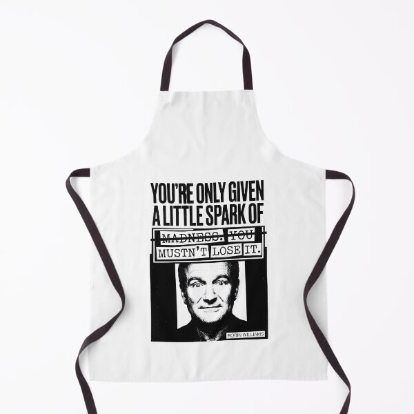 Item preview, Spark Of Madness Quote - Robin Williams designed and sold by Enea Kelo.