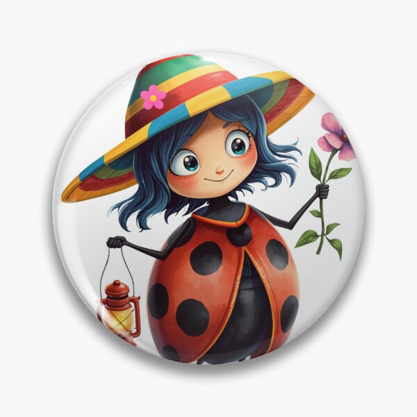 Item preview, Ladybug on the Spring Way designed and sold by Modern-Tropical.