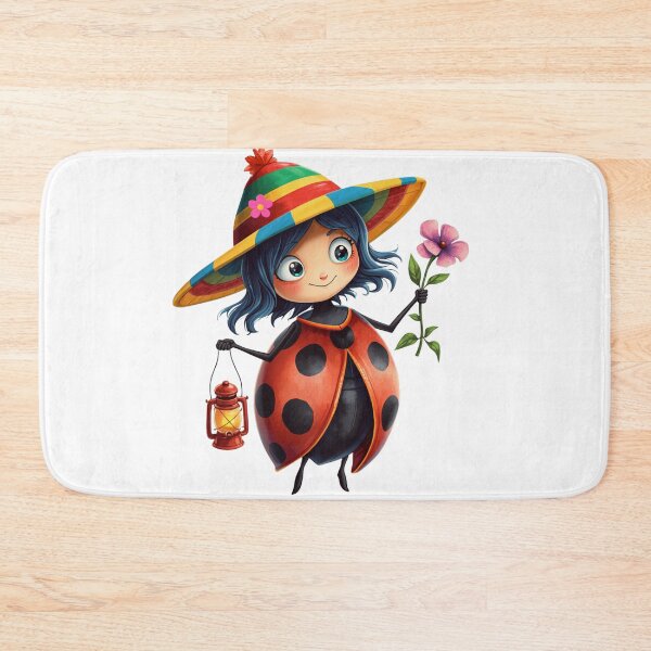 Item preview, Ladybug on the Spring Way designed and sold by Modern-Tropical.