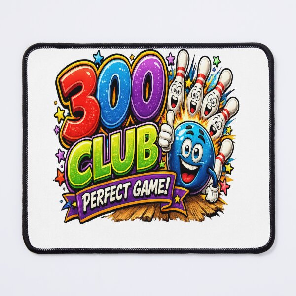 Item preview, Bowling 300 Club Perfect Game designed and sold by DazzleKitty.