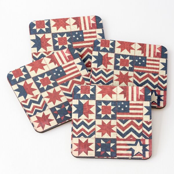 Item preview, Vintage American Flag Patriotic Eagle USA Pattern designed and sold by ART ATTACK ZONE.