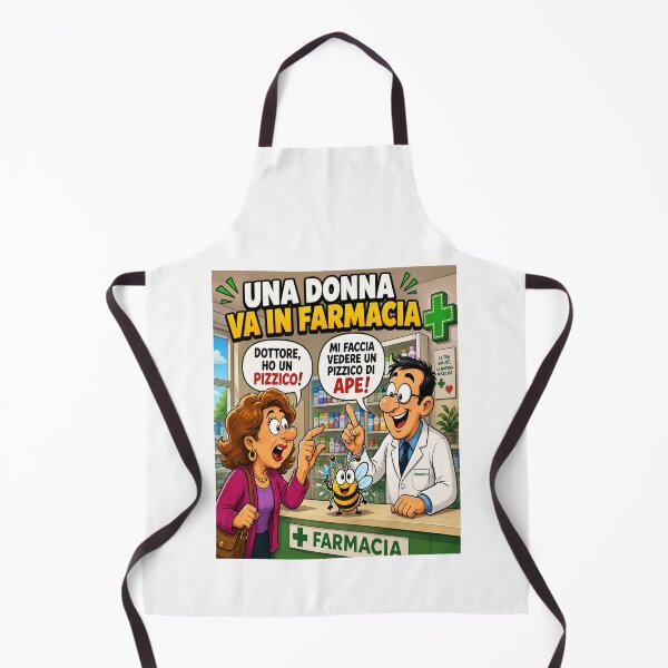 Item preview, Funny Pharmacy Joke – Bee Sting Cartoon Humor designed and sold by RipantinaFantasy .