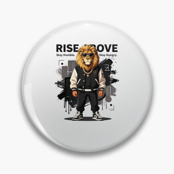 Item preview, Rise Above Stay Humble Stay designed and sold by Radhestore.