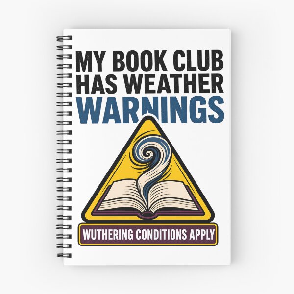Item preview, Wuthering Heights Book Club: Weather Warnings Apply designed and sold by Fenay Designs.