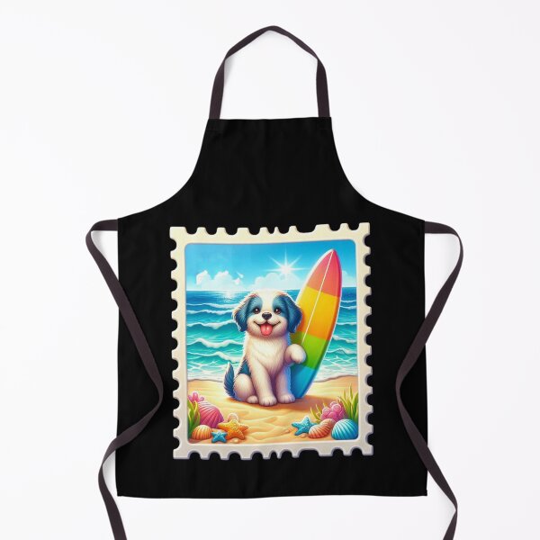 Item preview, Puppy with a Surfboard designed and sold by Codavid85.
