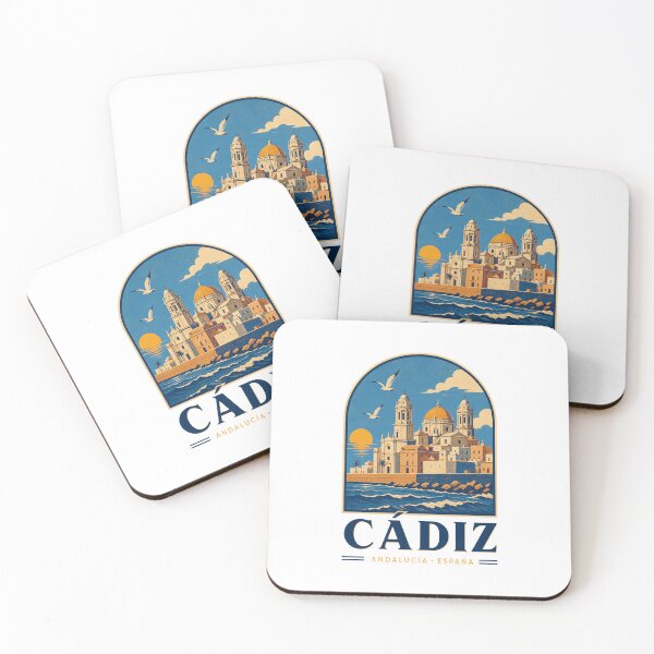 Item preview, Cádiz Spain Atlantic Coast and Andalusia Travel Art designed and sold by AMICO77.