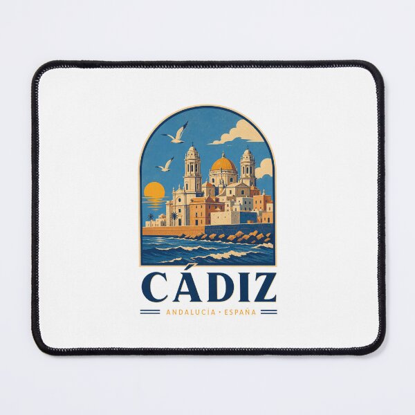 Item preview, Cádiz Spain Atlantic Coast and Andalusia Travel Art designed and sold by AMICO77.