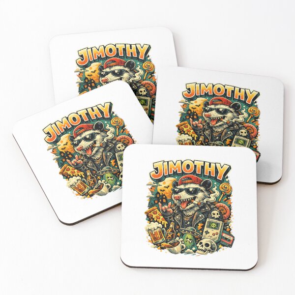Item preview, Jimothy – Chaos Never Sleeps | Street Punk Opossum Art designed and sold by ustylelab.