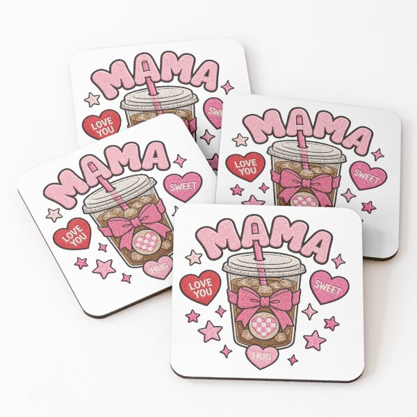 Item preview, Mama Iced Coffee Love Sweet designed and sold by WearTheVibe Store.