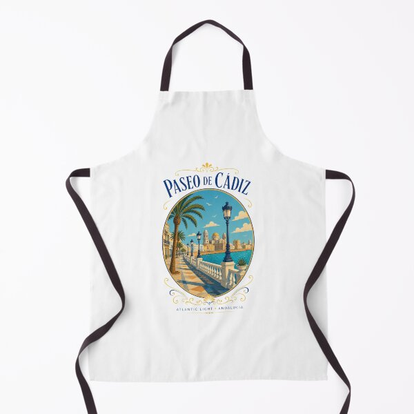Item preview, Cádiz Spain Atlantic Coast and Andalusia Travel Art designed and sold by AMICO77.