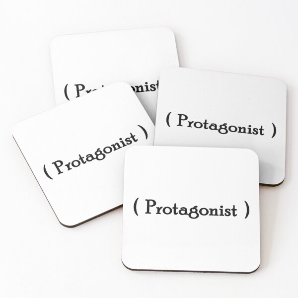 Item preview, Iconic Label - "Protagonist" Black Lettering designed and sold by cousinbessie.