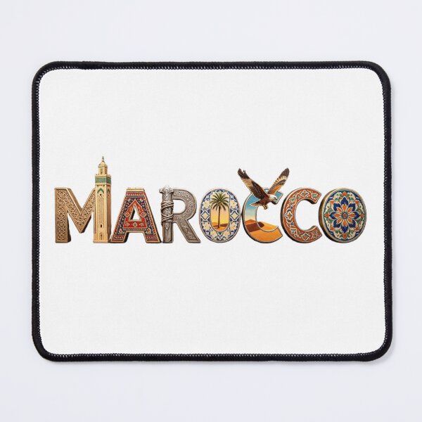 Item preview, Marocco – Culture & Desert Landmarks Word Art designed and sold by VladisWorld.