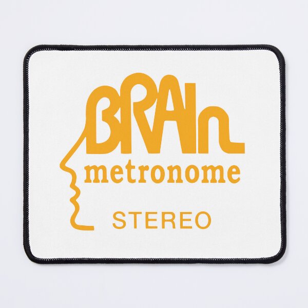 Item preview, Brain Records logo Krautrock orange designed and sold by analogue_rock.