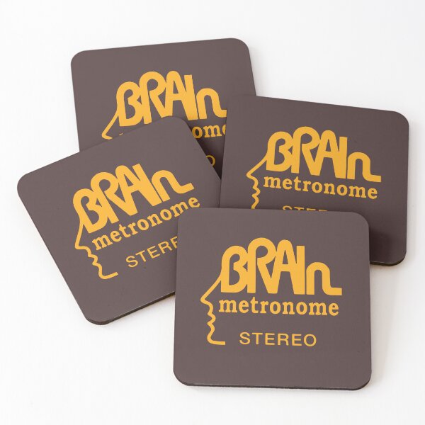 Item preview, Brain Records logo Krautrock orange designed and sold by analogue_rock.