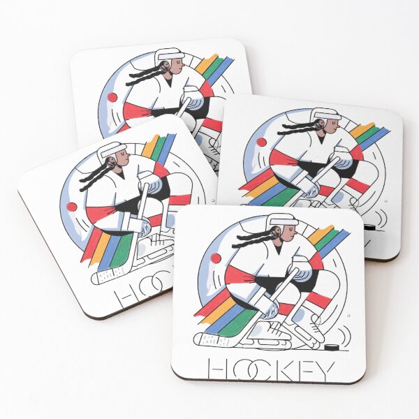 Item preview, Sticker - Decal - Dynamic Hockey Motion designed and sold by ForeverPrintsOK.