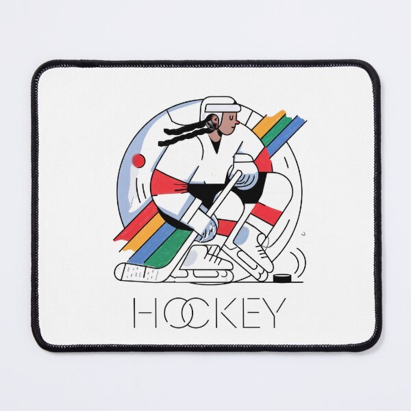 Item preview, Sticker - Decal - Dynamic Hockey Motion designed and sold by ForeverPrintsOK.