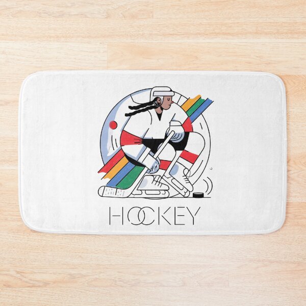 Item preview, Sticker - Decal - Dynamic Hockey Motion designed and sold by ForeverPrintsOK.