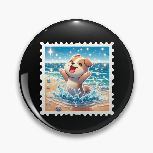 Item preview, Joyful Puppy Splashing designed and sold by Codavid85.