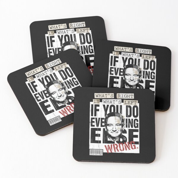 Item preview, What's Right Quote - Robin Williams designed and sold by Enea Kelo.
