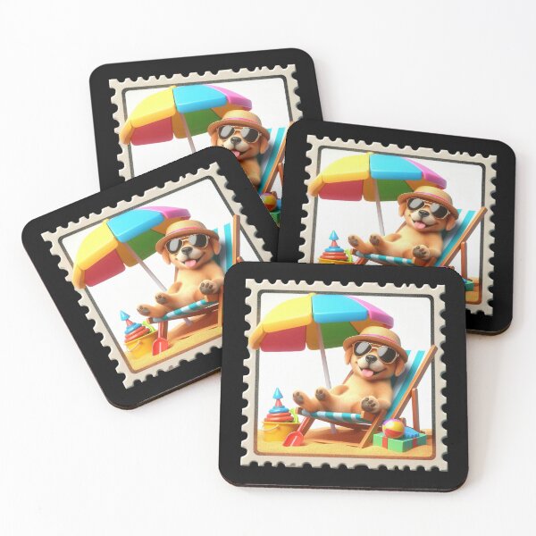 Item preview, Puppy Relaxing at the Beach designed and sold by Codavid85.