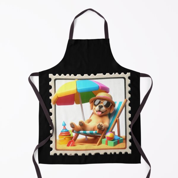 Item preview, Puppy Relaxing at the Beach designed and sold by Codavid85.