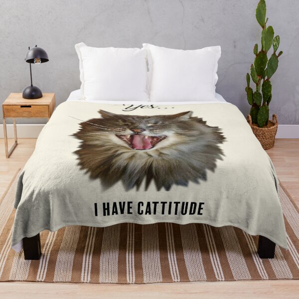 Item preview, I Have Cattitude designed and sold by Kabbrisons.