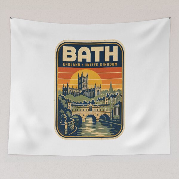 Item preview, Bath England Georgian Architecture and Historic City Art designed and sold by AMICO77.