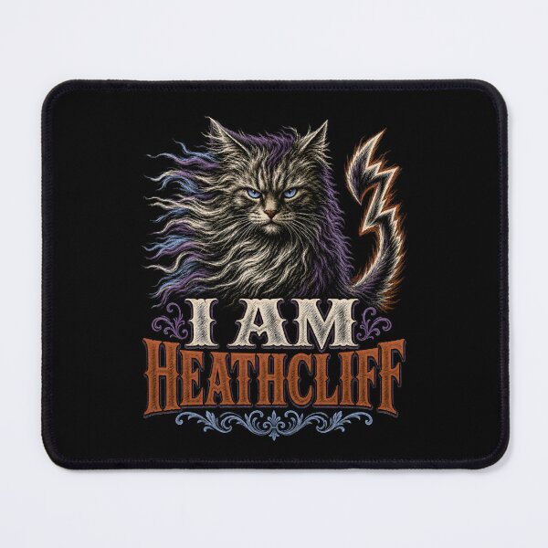 Item preview, Wuthering Heights: I Am Heathcliff, Feline and Fierce designed and sold by Fenay Designs.