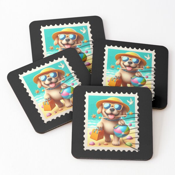 Item preview, Beach Puppy with Sunglasses designed and sold by Codavid85.