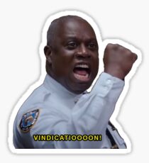 brooklyn nine-nine vindication Sticker