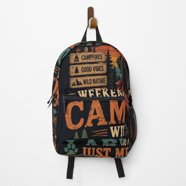 Item preview, Weekend Forecast Camping With My Labrador Vintage Dog Lover Shirt designed and sold by AtllasDesigns.
