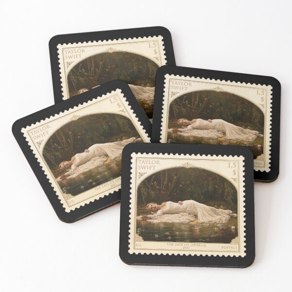Item preview, The fate of ophelia postage stamp designed and sold by MoodleDoon.