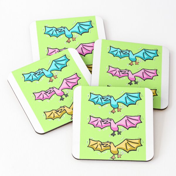Item preview, Three farty dino-birds designed and sold by SombreroDoodles.