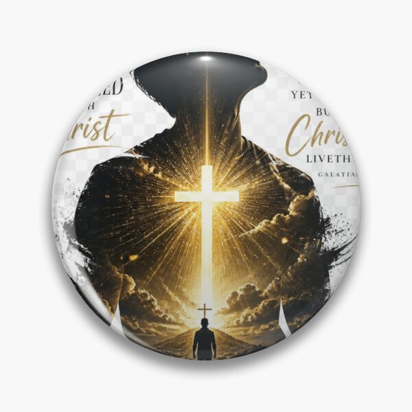 Item preview, Galatians 2:20 Christian Design | Crucified With Christ Yet I Live By Faith designed and sold by Paltooproducts.
