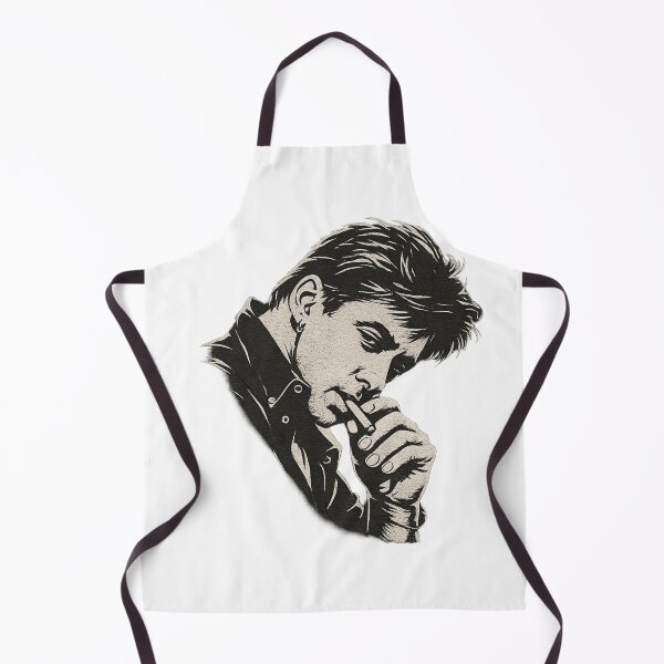 Item preview, Vintage Noir Man Portrait Art designed and sold by WearTheVibe Store.