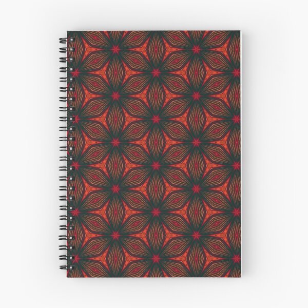 Item preview, Gothic Crimson Floral Pattern designed and sold by Shy Fractal Designs.