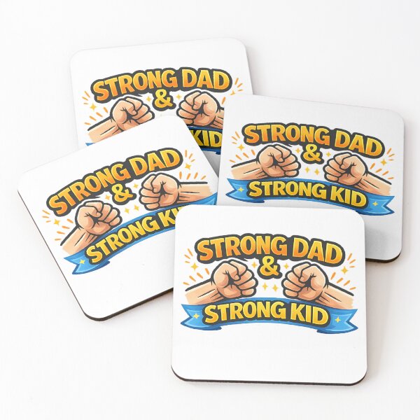 Item preview, Strong Parent, Strong kid Inspirational Family Quote Design designed and sold by HoMya.