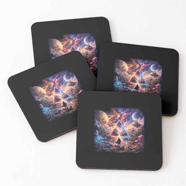 Item preview, Cosmic Portal Fantasy Landscape | Dreamscape Space Art designed and sold by DESPOT07.