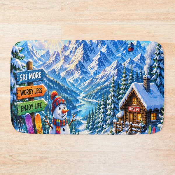 Item preview, Snowy Mountains Getaway designed and sold by DazzleKitty.