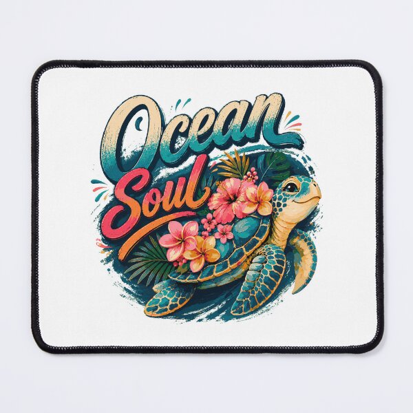 Item preview, Ocean Soul Sea Turtle | Cute Tropical Sea Turtle Beach Retro Summer Design designed and sold by BDLuck2021.