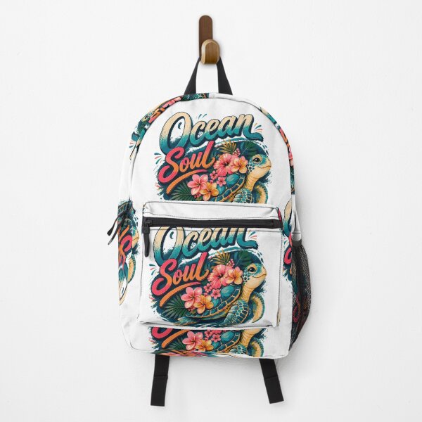 Item preview, Ocean Soul Sea Turtle | Cute Tropical Sea Turtle Beach Retro Summer Design designed and sold by BDLuck2021.