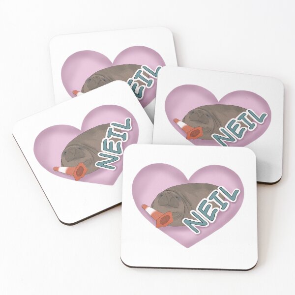 Item preview, Neil The Seal Heart designed and sold by mishmashco22.
