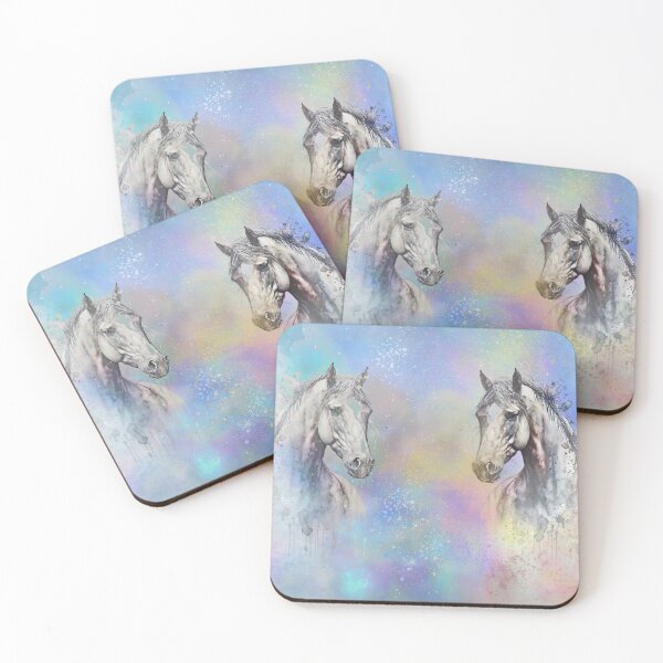 Item preview, Magical pastel horses  designed and sold by Craftedinthecottage .