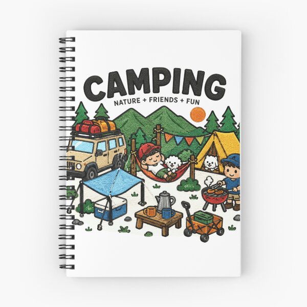 Artikelvorschau, Camping, Naturfreunde, Spaß und Abenteuer entworfen und verkauft von WearTheVibe Store.